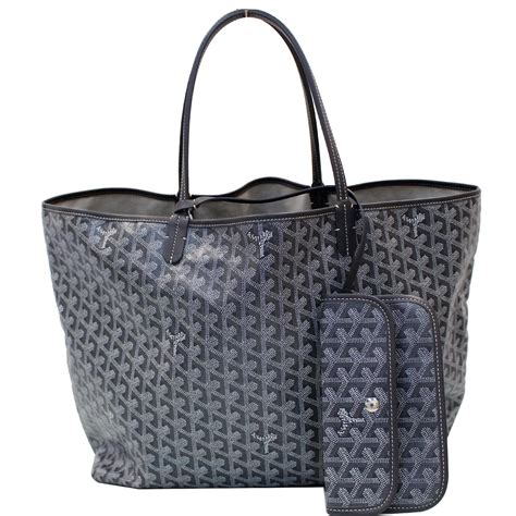 all black goyard tote|goyard saint louis tote price.